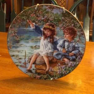 “Patience” collectors plate